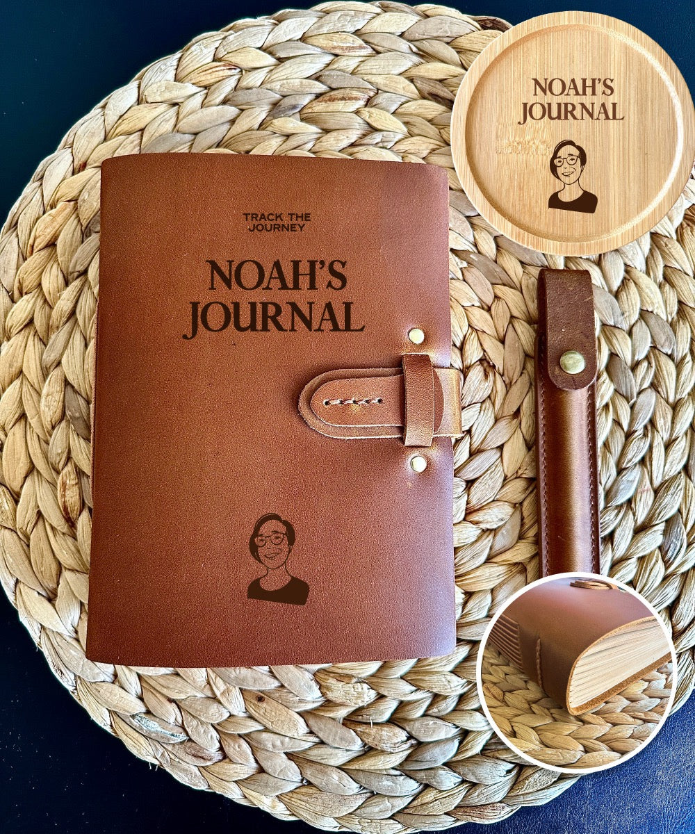 Custom Portrait Travel Diary and Travel Journal