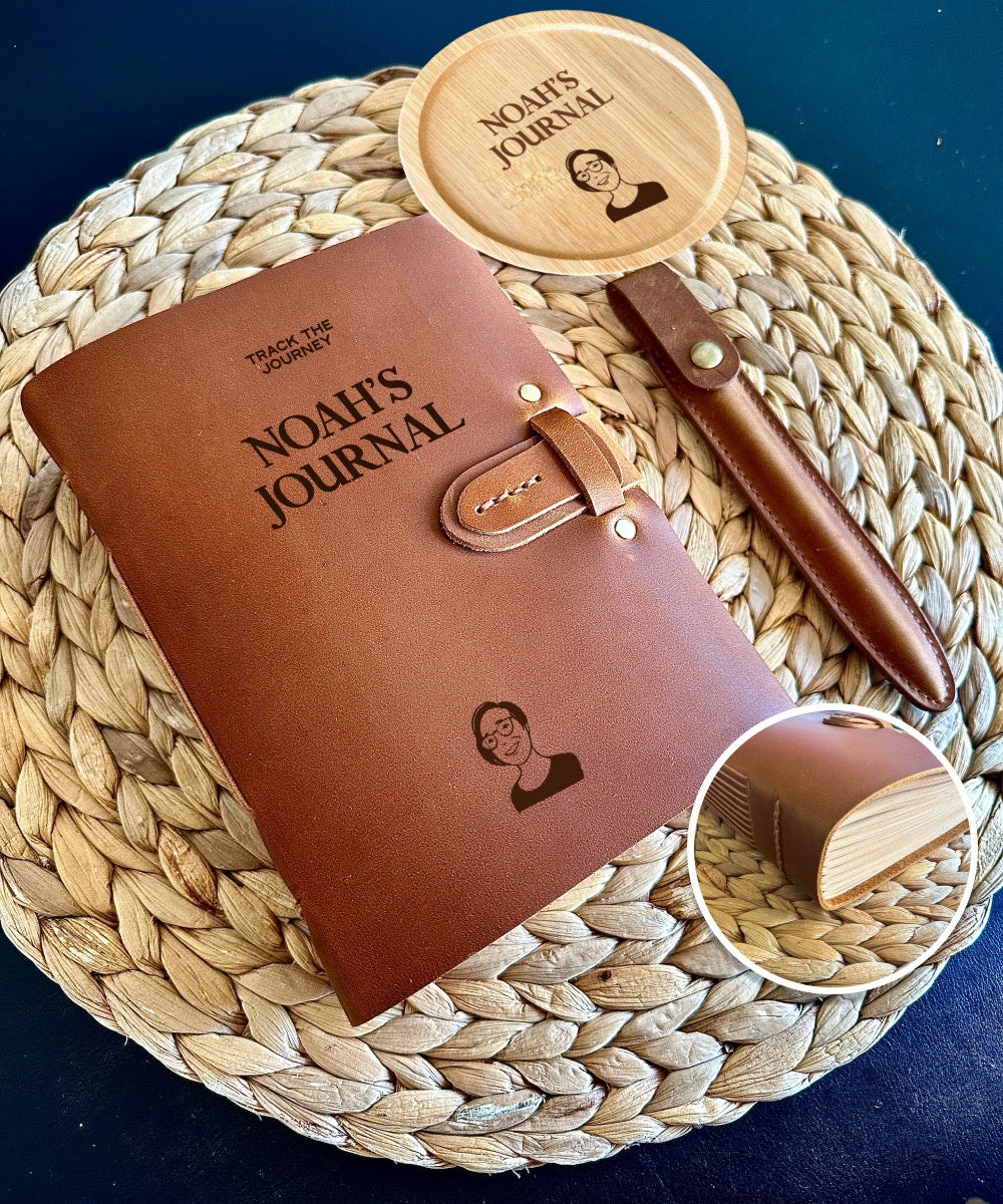 Custom Portrait Travel Diary and Travel Journal