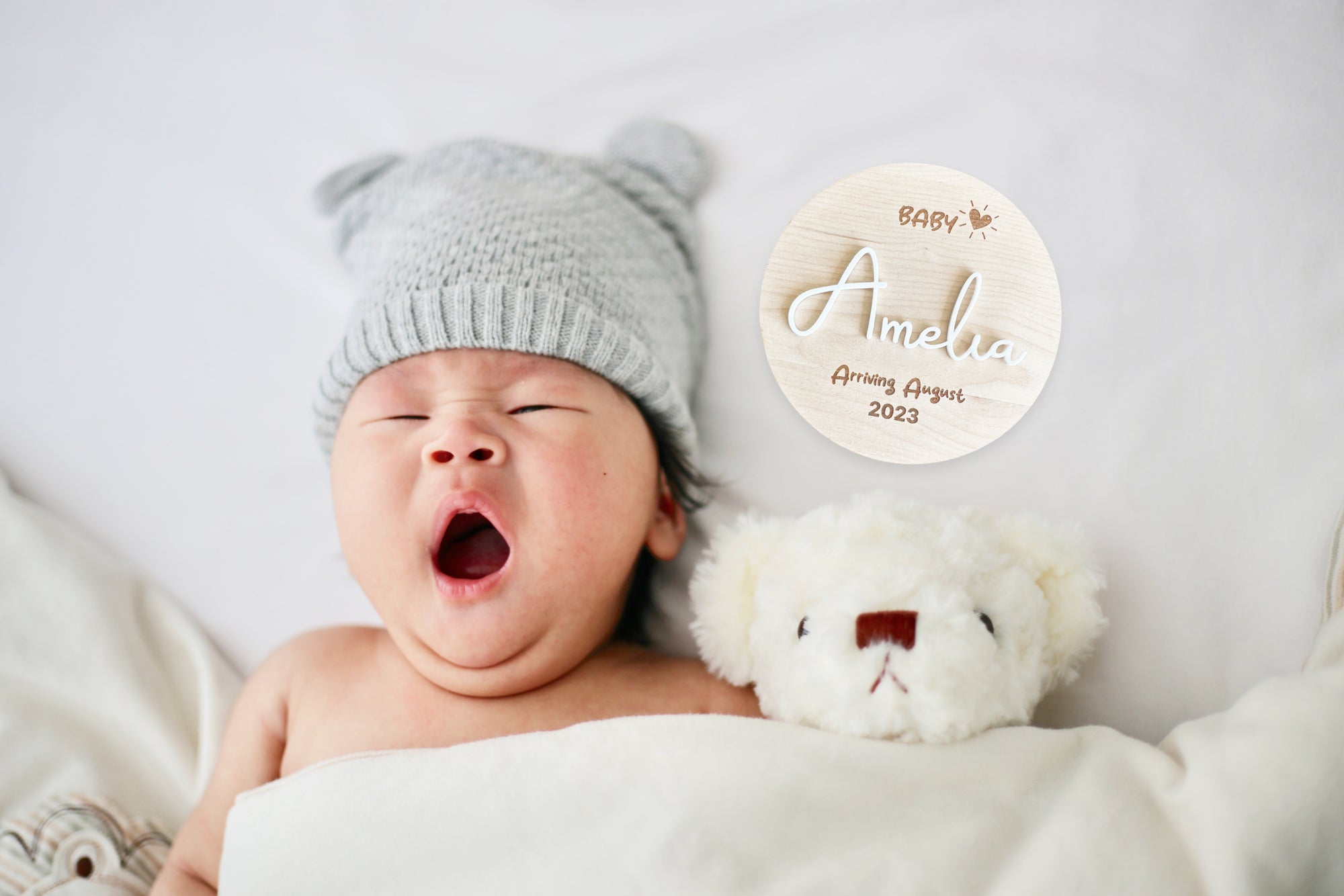 Pregnancy Announcement Prop - Baby Announcement