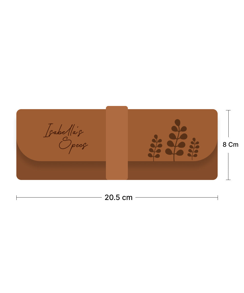 Leather Eyeglass Case For Women