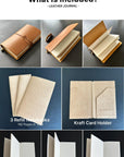Personalised Leather Journal – Custom Initials, Wedding & Anniversary Gift