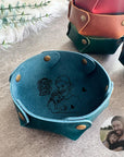 custom dad gift tray with portrait design father’s day keepsake