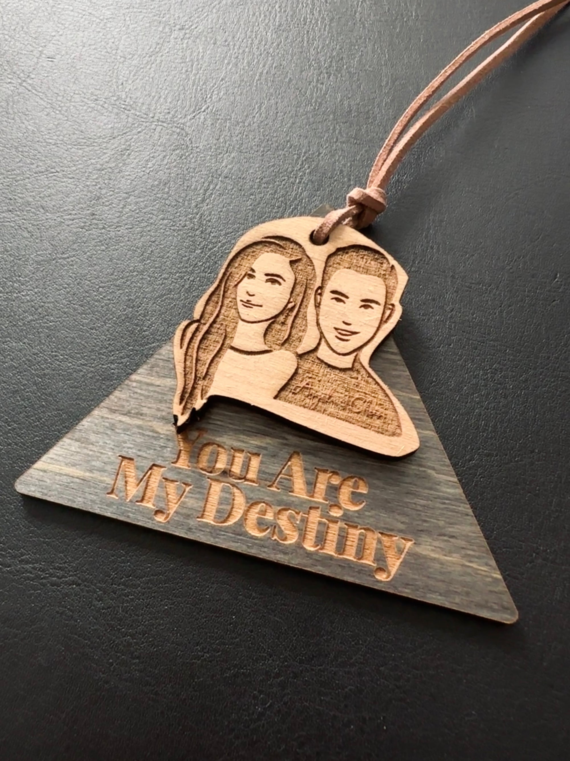 Custom portrait car ornaments, personalized ornament