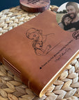 unique personalised notebook for dad birthday gift
