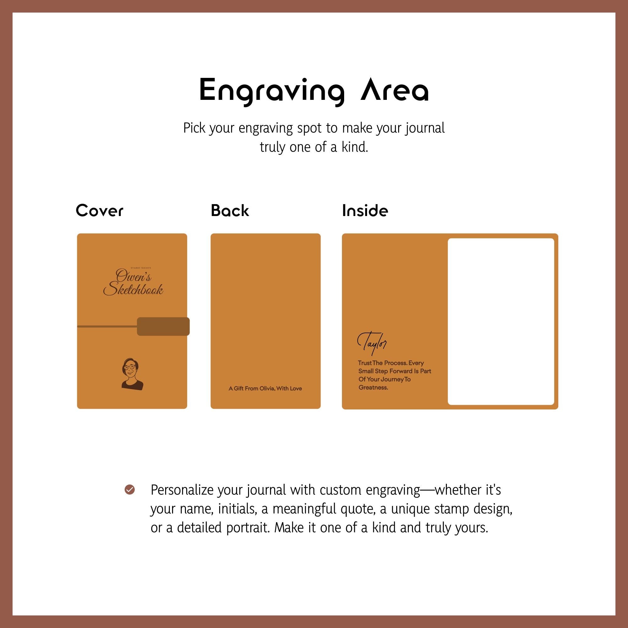 a brochure with a picture of an envelope