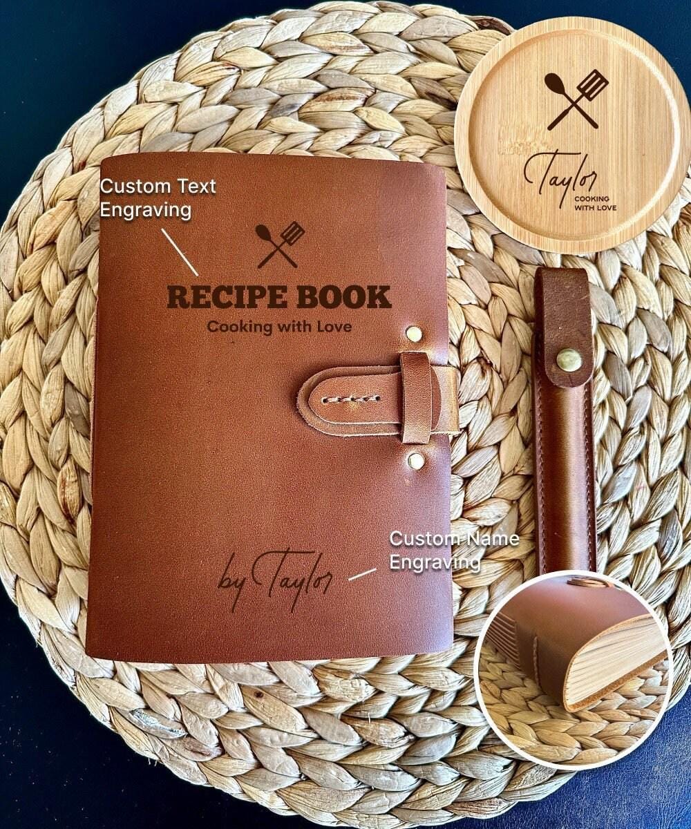 Cooking with Love leather kitchen journal