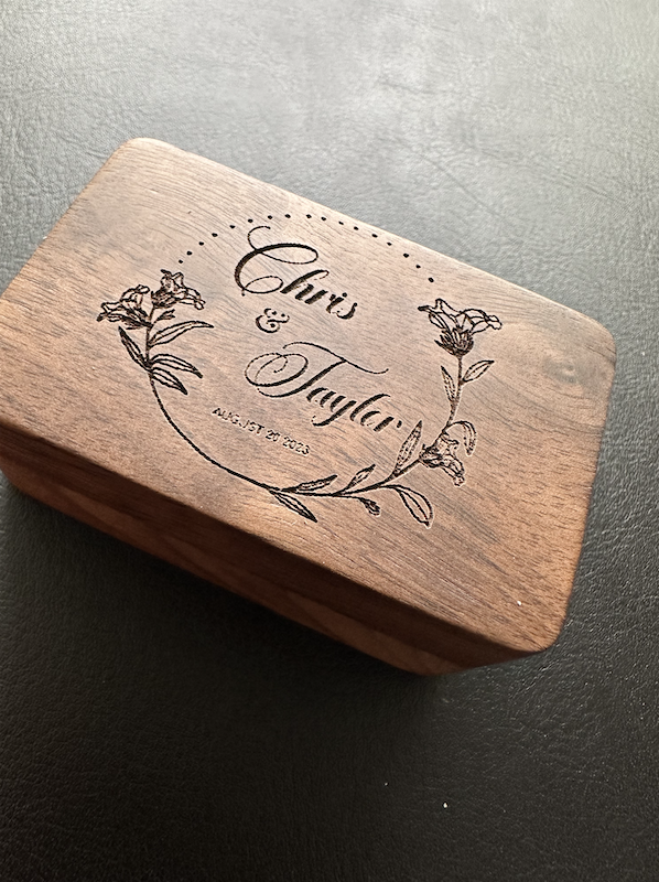 Personalised Unique Ring Case