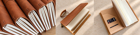 Refillable Leather Journals & Notebooks