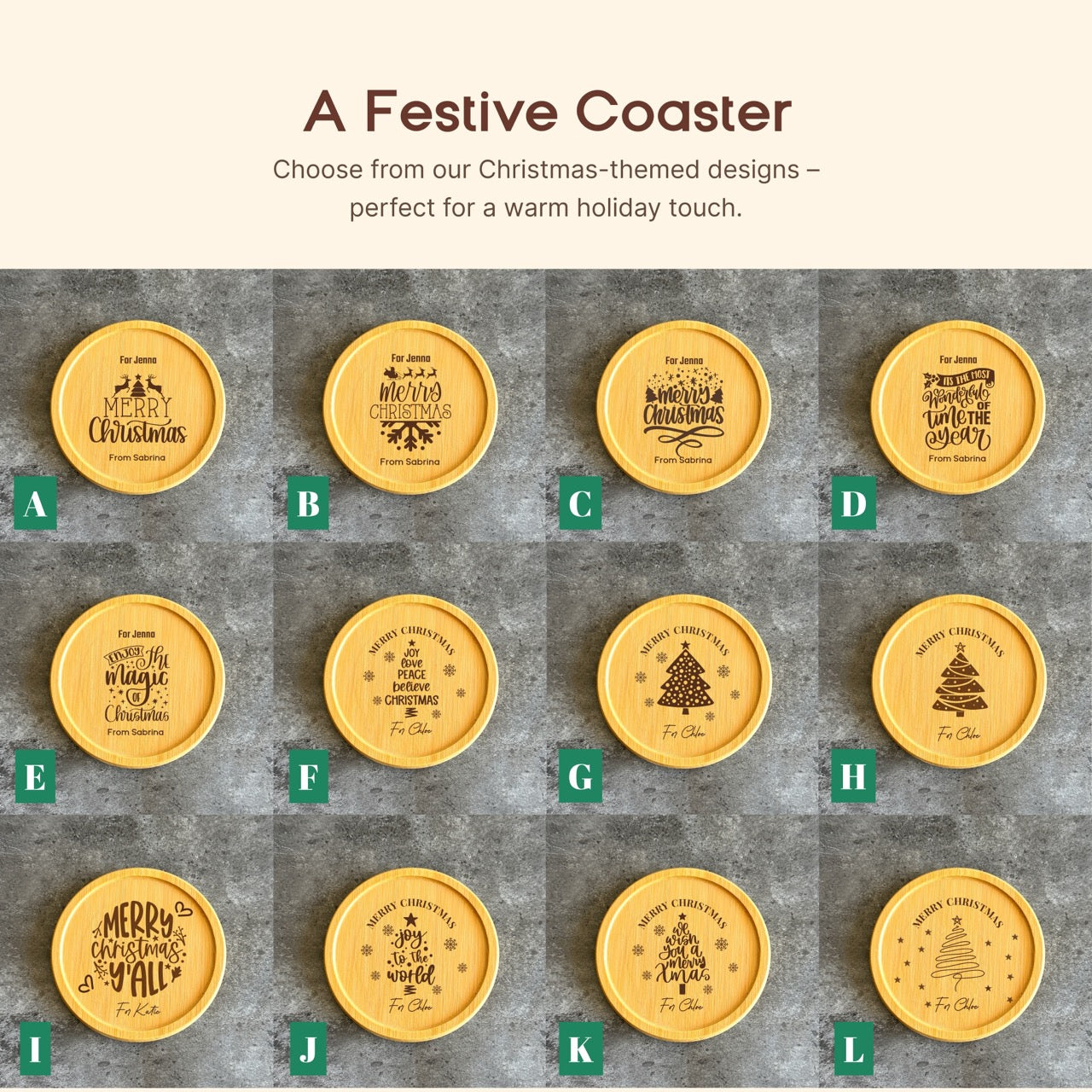 Eco-friendly holiday gift box for teachers and friends