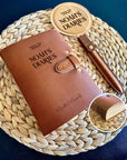 "Timeless Elegance" Luxurious Thick Leather Diary - Elegant, Durable Notebook for Everyday Reflection