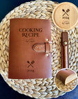 Deluxe Personalised Family Recipe Keeper for Anniversary - Mom's Cooking Gift