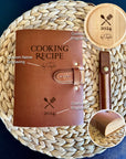 Deluxe Personalised Family Recipe Keeper for Anniversary - Mom's Cooking Gift