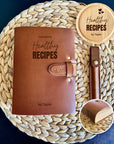 Handcrafted Custom Healthy Cookbook Recipe Book