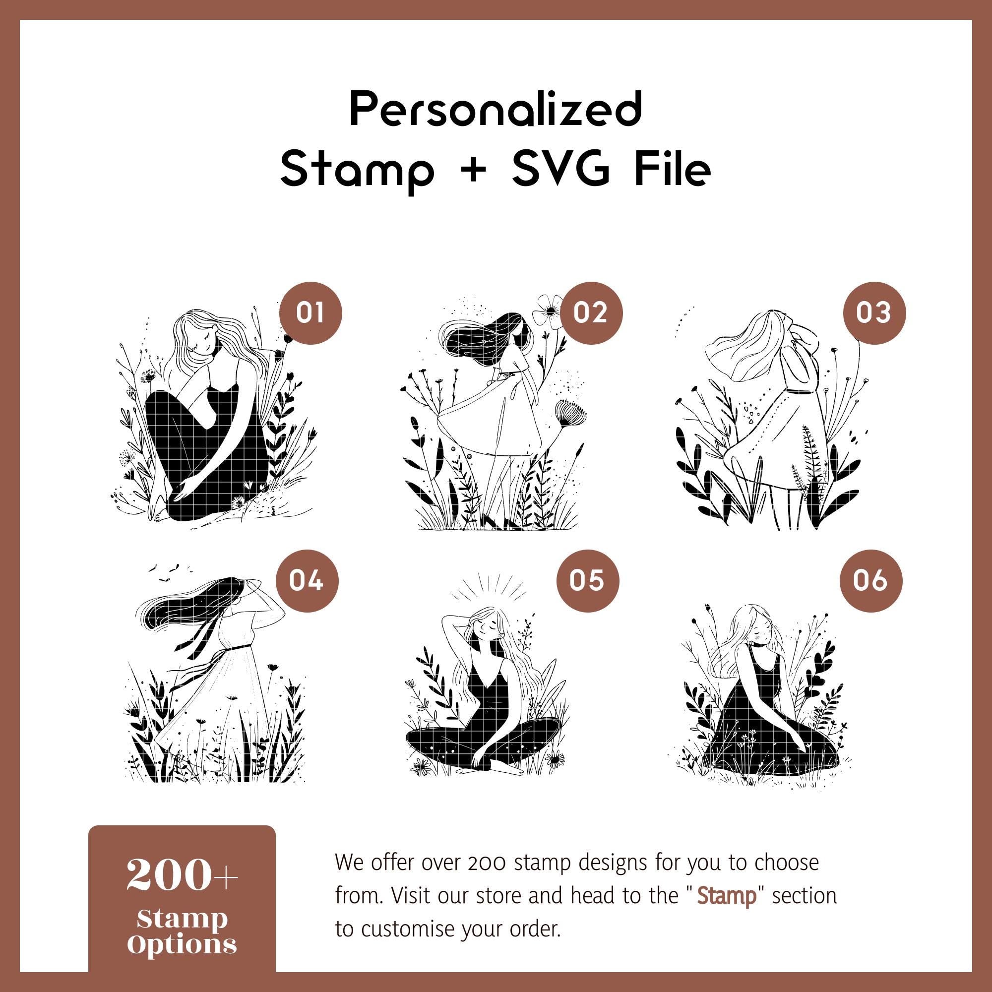 PNG and SVG file for leather journal