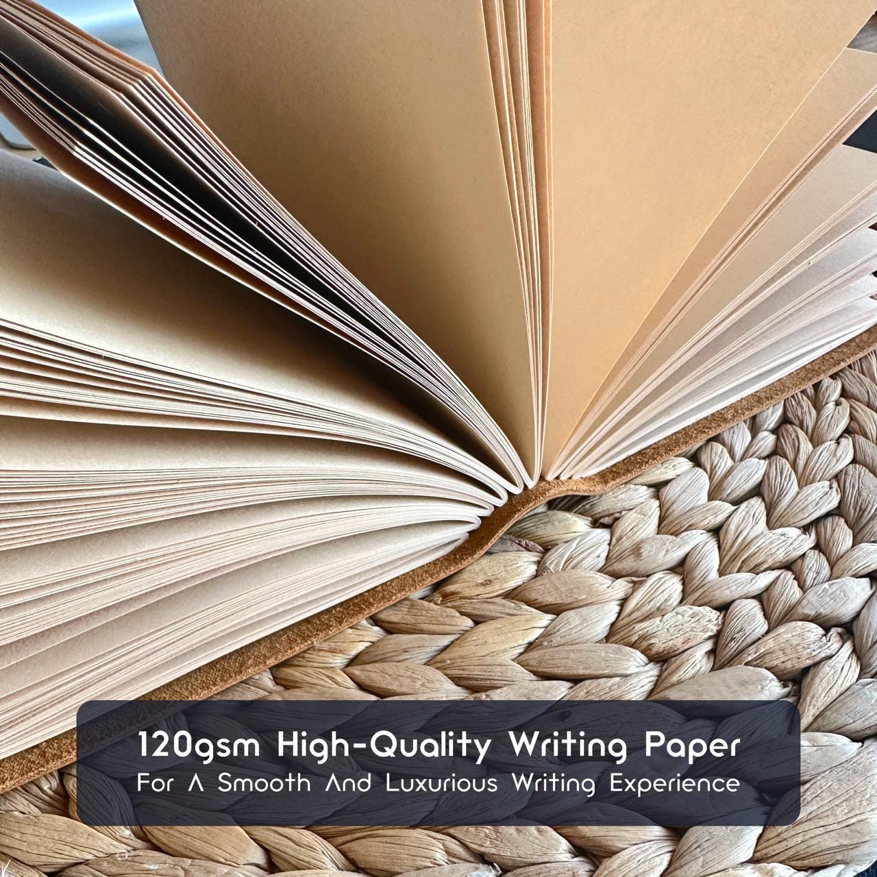 a close up of an open book on a table