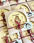 Personalised Kids' Portrait Coasters - Unique Party Favours