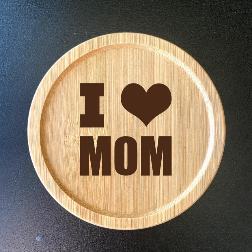 Custom coffee coaster for mom, perfect birthday or Mother's Day gift