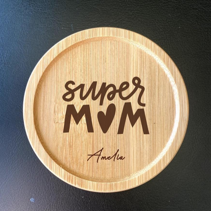 Personalized Australian coffee coaster for mom&#39;s birthday and Mother&#39;s Day