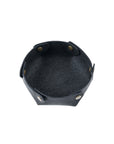 Personalised Leather Tray – Custom Engraved Dad Design