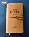 Gift for dad/grandpa, Father's day journal, Personalised journal, Writters journal, Notebook