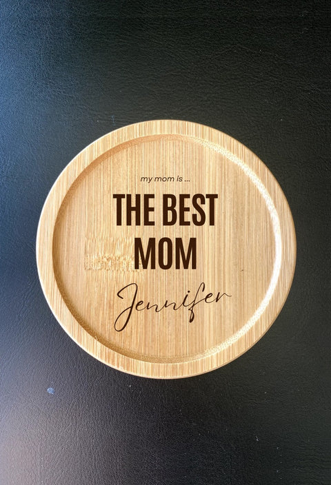 Modern Chic "Mum" Coffee Coaster - Sleek Design for the Modern Mum