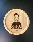 Engraved 2024 Wooden Coasters