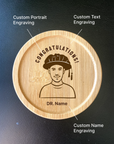 Custom Portrait Wooden Coasters - The Perfect Graduation Gift