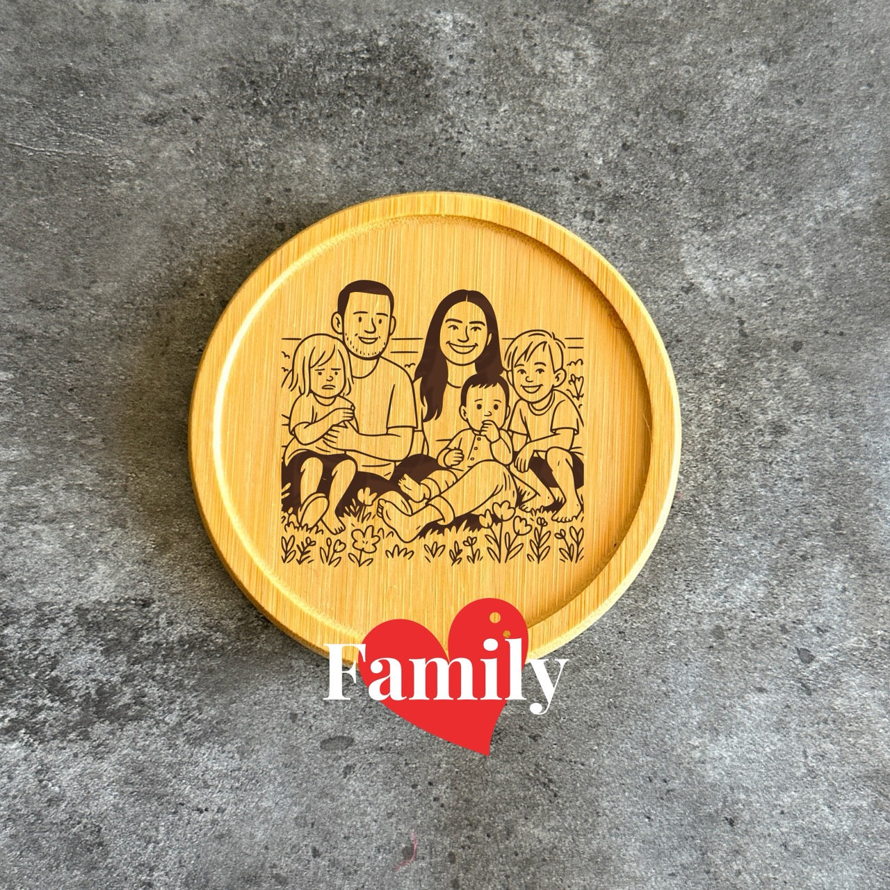 premium wood coasters gift for home decor