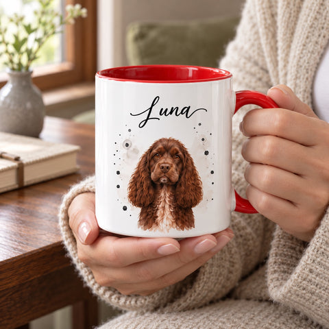 Personalised Pet Photo Mug – Custom Dog & Cat Portrait Gift