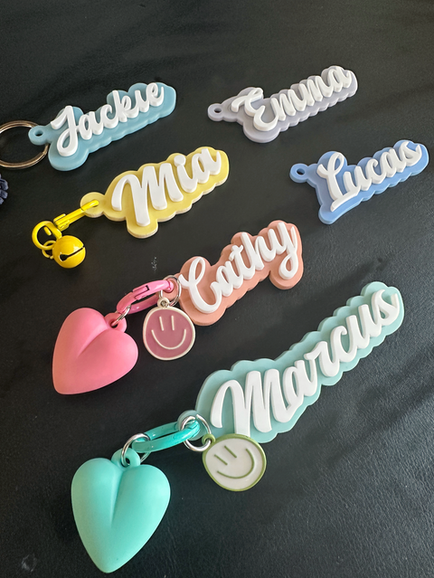 Personalised Kids Name Tag | Bag Tag| Kids Party Favors