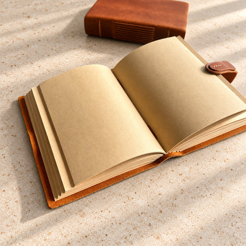Personalised Recipe Book – Custom Leather Cooking Journal, Gift for Mum or Chef
