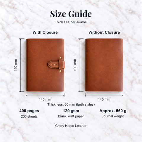 Personalised Recipe Book – Custom Leather Cooking Journal, Gift for Mum or Chef