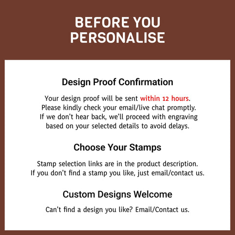 Before you personalise