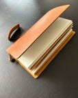 Graduation or Christmas personalised leather notebook gift