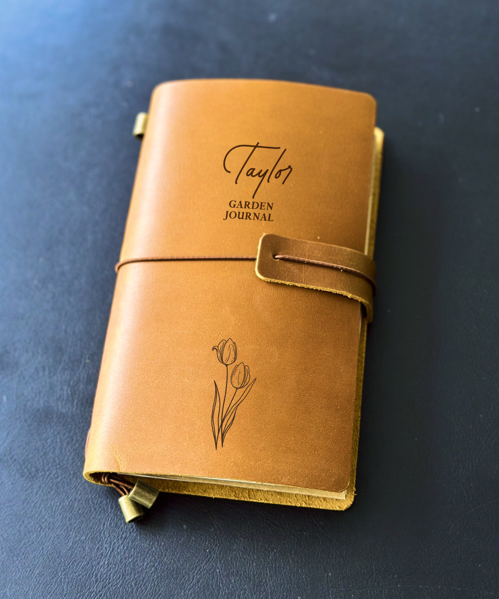 Elegant leather travel journal, a thoughtful gift for frequent travelers