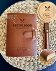 Cooking with Love leather kitchen journal