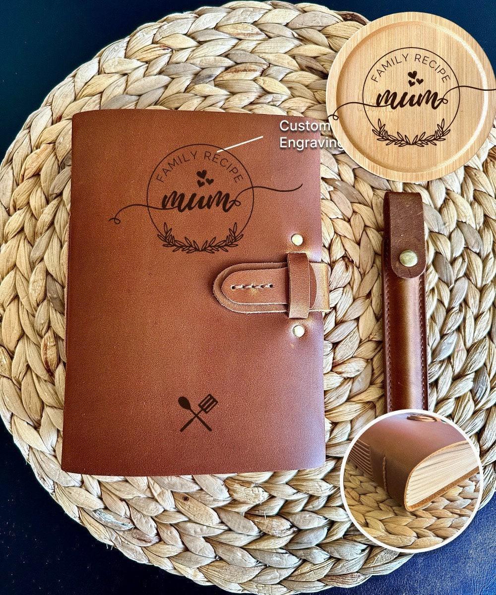 Handmade cooking memory journal for Mother’s Day