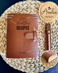 Fitness and meal prep cookbook personalised with names