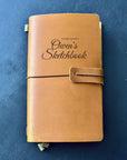 Personalised crazy horse leather journal for son’s birthday