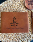 Outdoor hiking diary with quote “Go where you feel most alive”