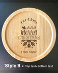 Custom Wood coasters, Wood coasters, Custom portrait gifts, portrait gifts, New Year Gifts, Christmas gifts, birthday gifts, wedding gifts, anniversary gifts