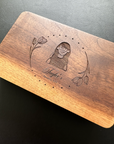 Custom Wooden Portrait Jewellery Box